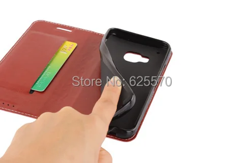 Auto Pull Luxury Wallet Credit Card Book Style Flip Stand Leather Case Cover For HTC One M9 Phone Bag Pouch |