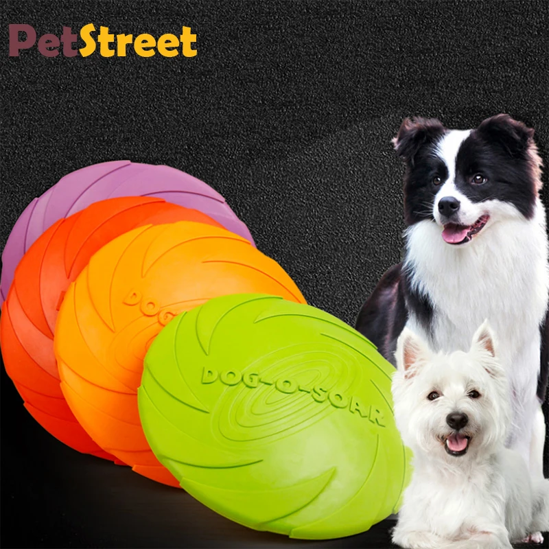 pet rubber flying discs molars Tooth Cleaning for cats and dogs Teddy training toys.PetStreet Dog Toys | Дом и сад
