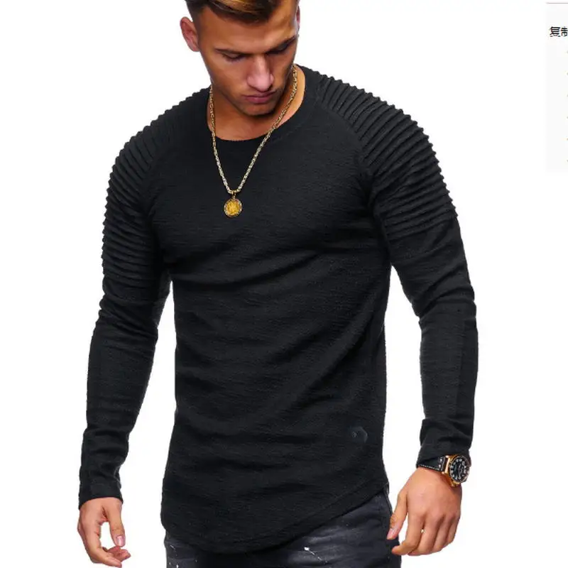 2019 сезон весна-осень Новинка 100% хлопковая Футболка Для мужчин сверх низкая цена с