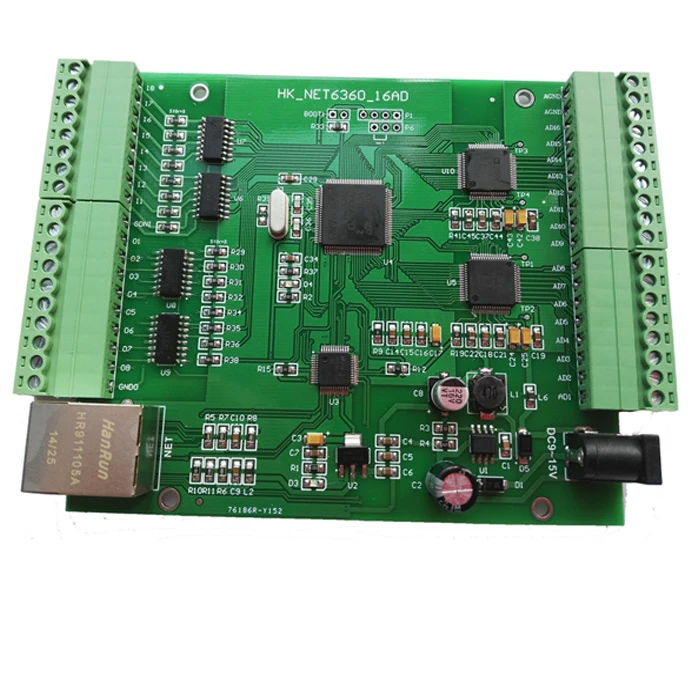Сеть Ethernet DAQ синхронная карта сбора 16 каналов 16-битный одноразрядный аналоговый