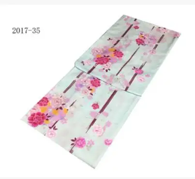 14 Новинка, японское кимоно для косплея, традиционный хлопковый Халат, японское кимоно с цветами, Женский банный халат, Цветочная Пижама 80301 - Цвет: 14