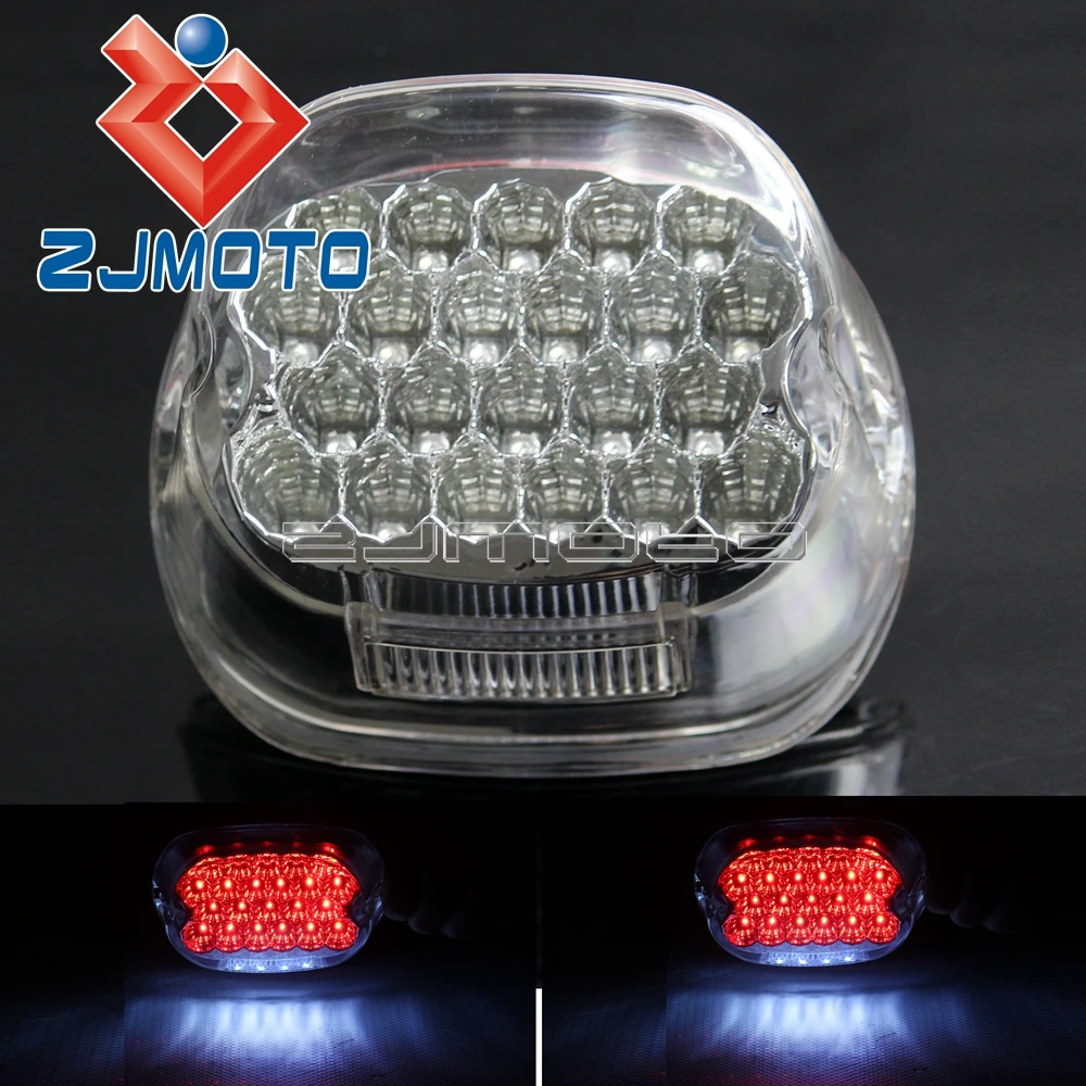

Motorcycle LED Tail Light Running Brake Lamp For Harley XL Dyna FXST FXSTS FXSTB FXSTC FLST FLSTF FLSTSB FLSTC Touring 99-Later