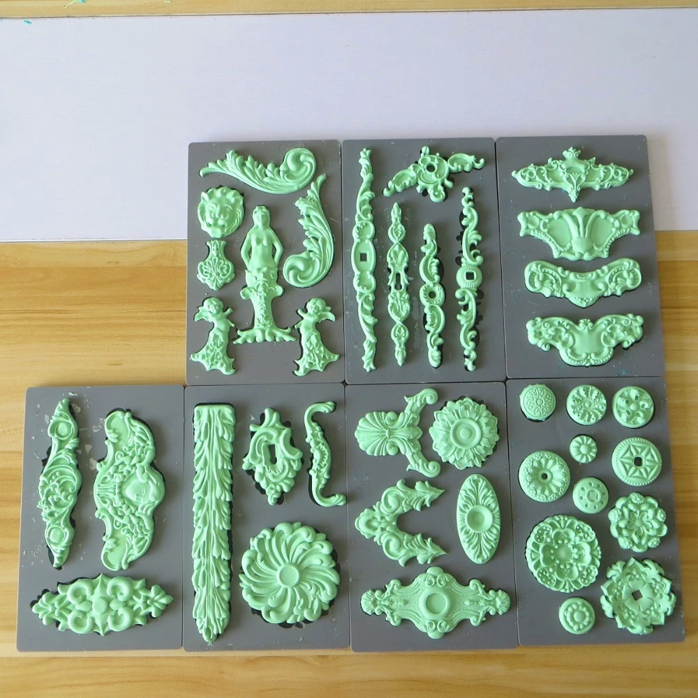 27 видов силиконовых форм для помадки инструменты сахарного ремесла украшения