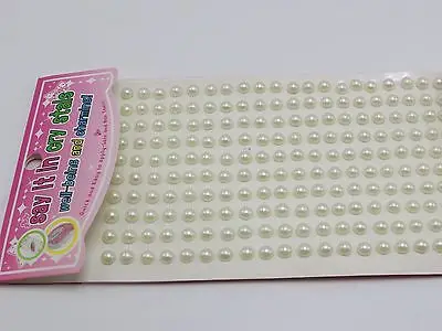 3 листа 200 шт слоновой кости в полоску самоклеящиеся акриловые наклейки форме