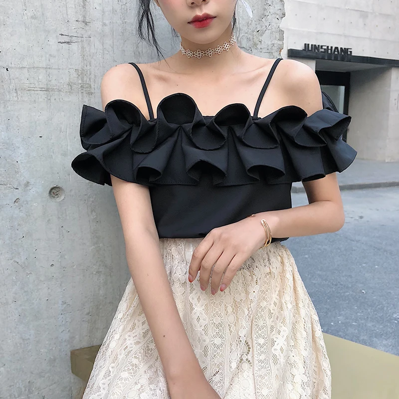Спагетти ремень новый модный бренд футболки для женщин летние Camiseta feminina женские