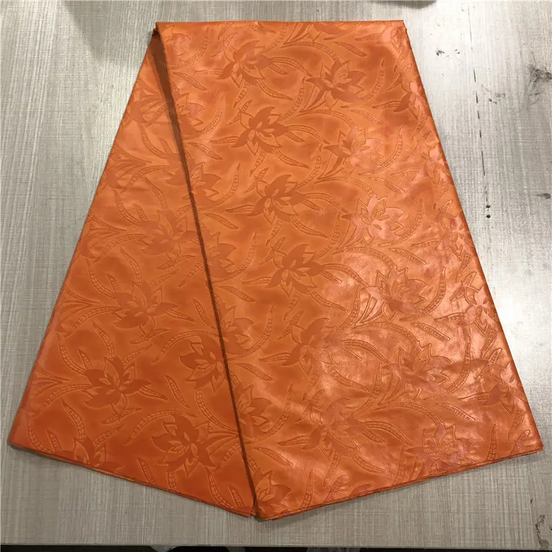 Женские кружевные жаккардовые платья Baizn Riche персиковый цвет ткань для шитья 5