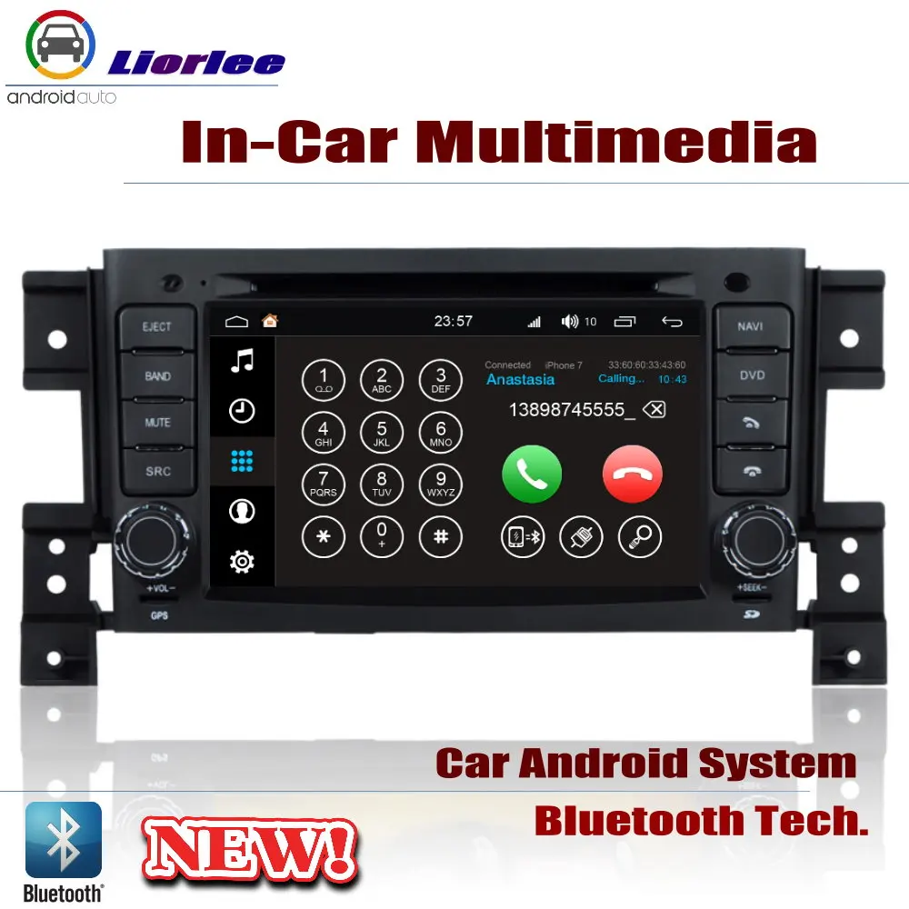 Автомобильный dvd-плеер gps навигация для Suzuki Grand Nomad 2005~ Автомобильная Android мультимедийная система HD экран Радио Стерео головное устройство