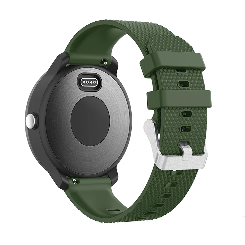 Ремешок силиконовый для наручных часов Garmin vivoactive 3 сменный спортивный браслет 20
