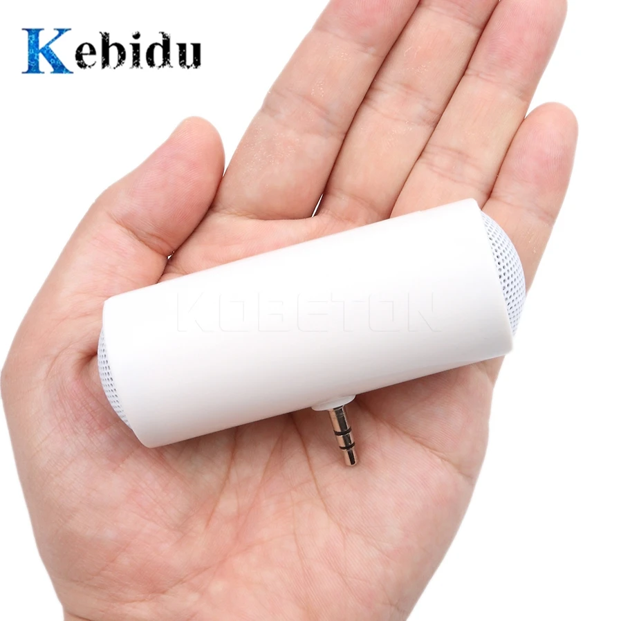 Kebidu портативный мини монауральный динамик музыкальные стерео аудио колонки для