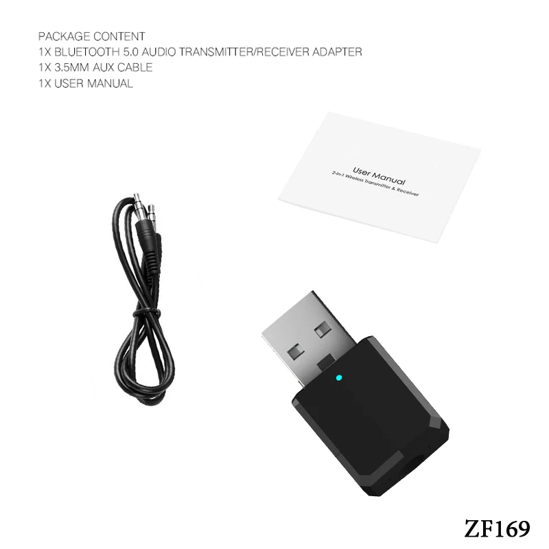 USB Bluetooth 5 0 приемник передатчик беспроводной 3 мм стерео адаптер Мини для