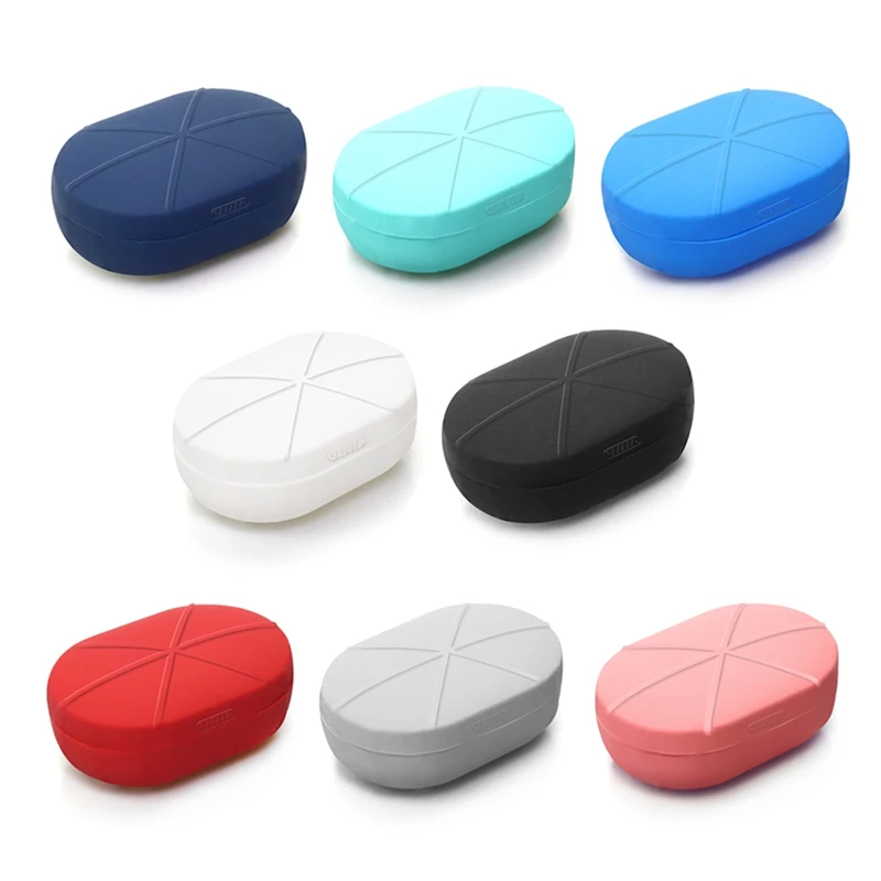 LEORY TWS bluetooth беспроводные наушники коробка для хранения Силиконовый