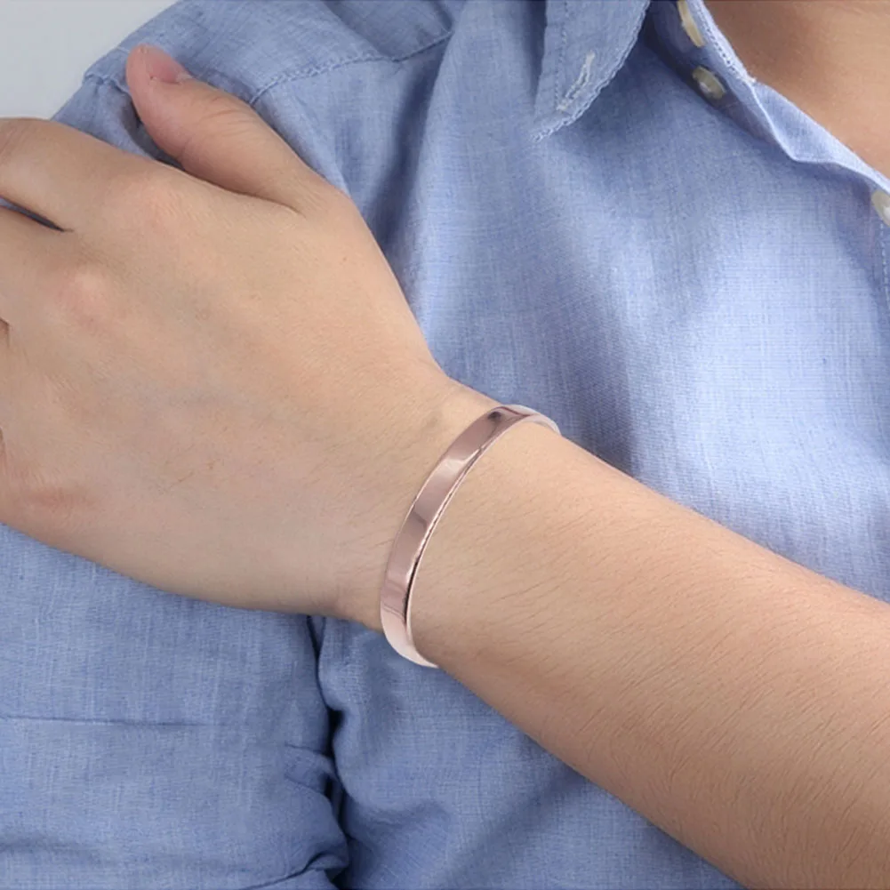 Магнитный браслет из чистой меди терапия артрит Исцеляющие магниты мужские и