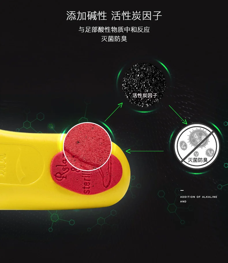 ONEMIX высокое качество дезодорант спортивные стельки для бега фитнес Здоровые