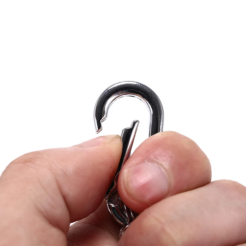 Выдвижная Пряжка из нержавеющей стали 5 шт./лот подвесной карабин брелок для