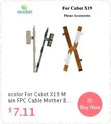 Ocolor для Cubot X19 USB плата USB вилка плата контроллера заряда для Cubot X19 сканер отпечатков пальцев сенсор гибкий кабель ремонт