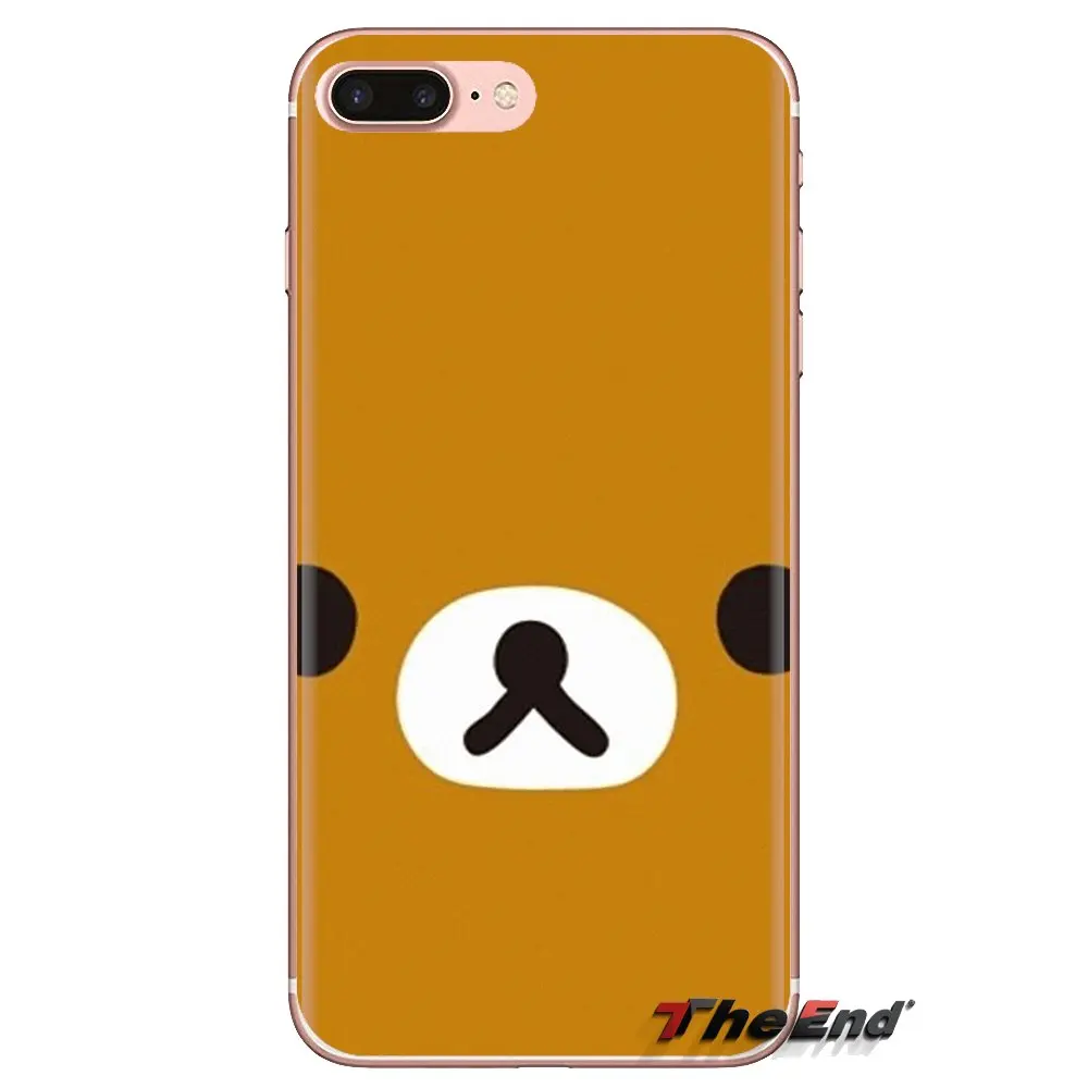 Для Huawei Mate Honor 4C 5C 5X 6X 7 7A 7C 8 9 10 8C 8X 20 Lite Pro мягкие прозрачные чехлы Чехлы Rilakkuma Teddy Relax