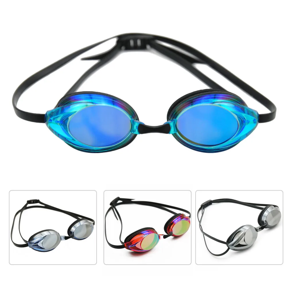 Водонепроницаемые очки для плавания оптические бассейна воды анти тумана