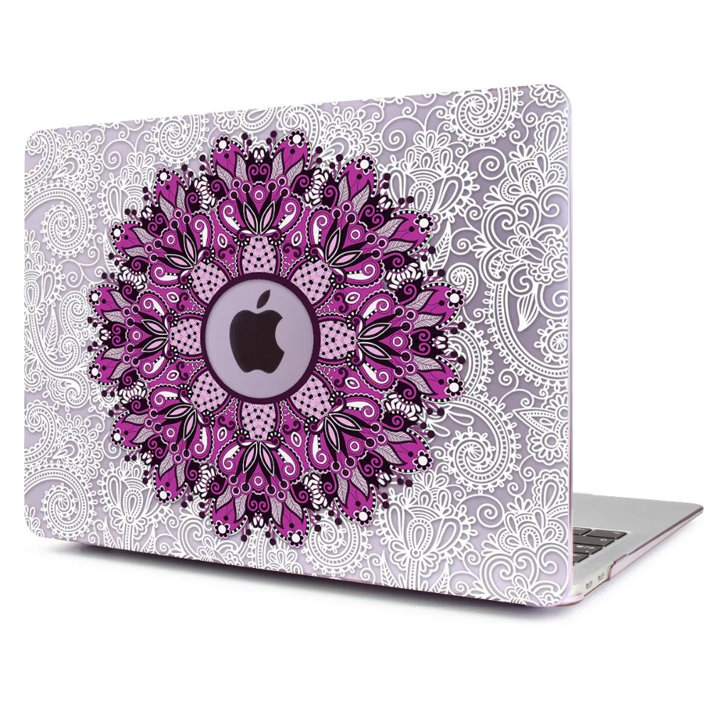 Crystal Case для Apple Macbook Air 13,3 11 Pro 13 12 15 ноутбук Retina печати Обложка Touch Bar крышка клавиатуры A1466 A1932