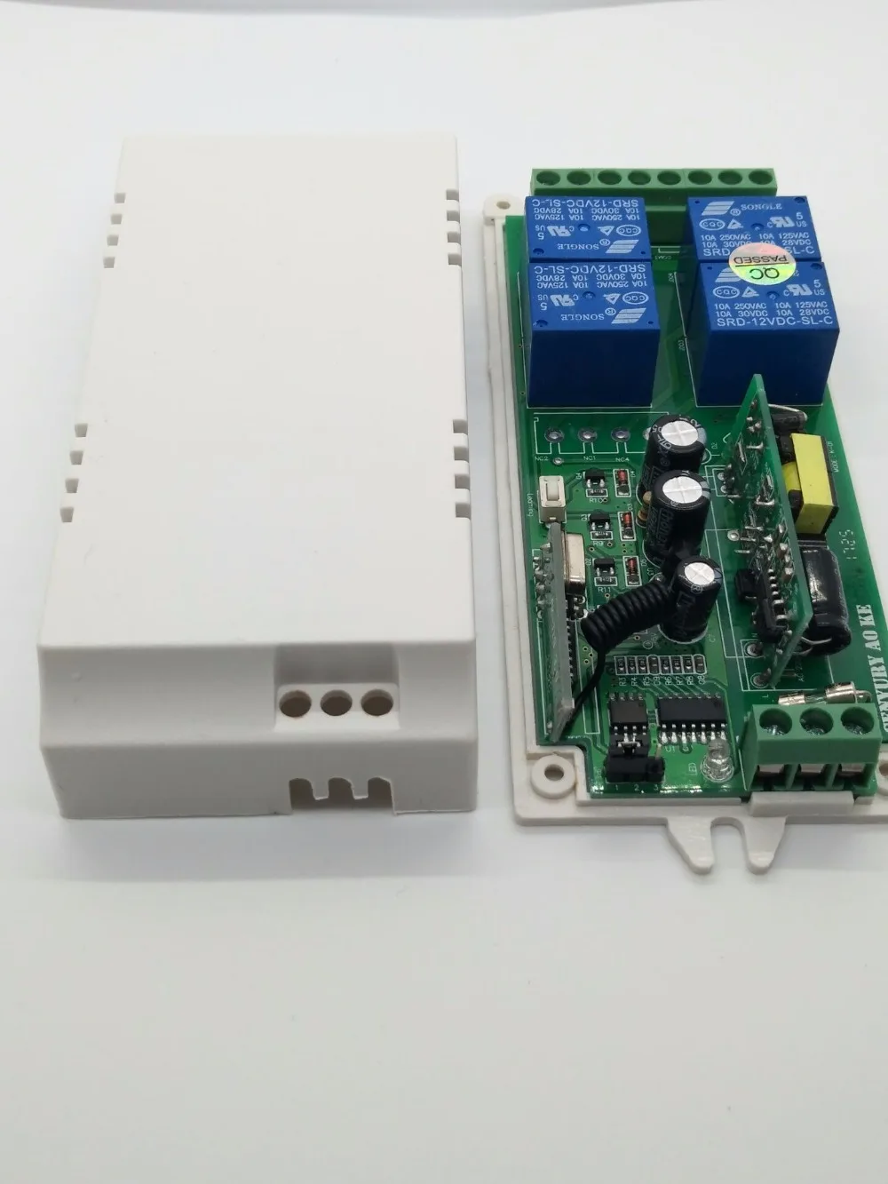 2017 10A 1000w AC85v~250V 110V 220V 230V 4CH Wireless Remote Control Switch Relay Output Radio RF 4*Transmitter and 1 Receiver |