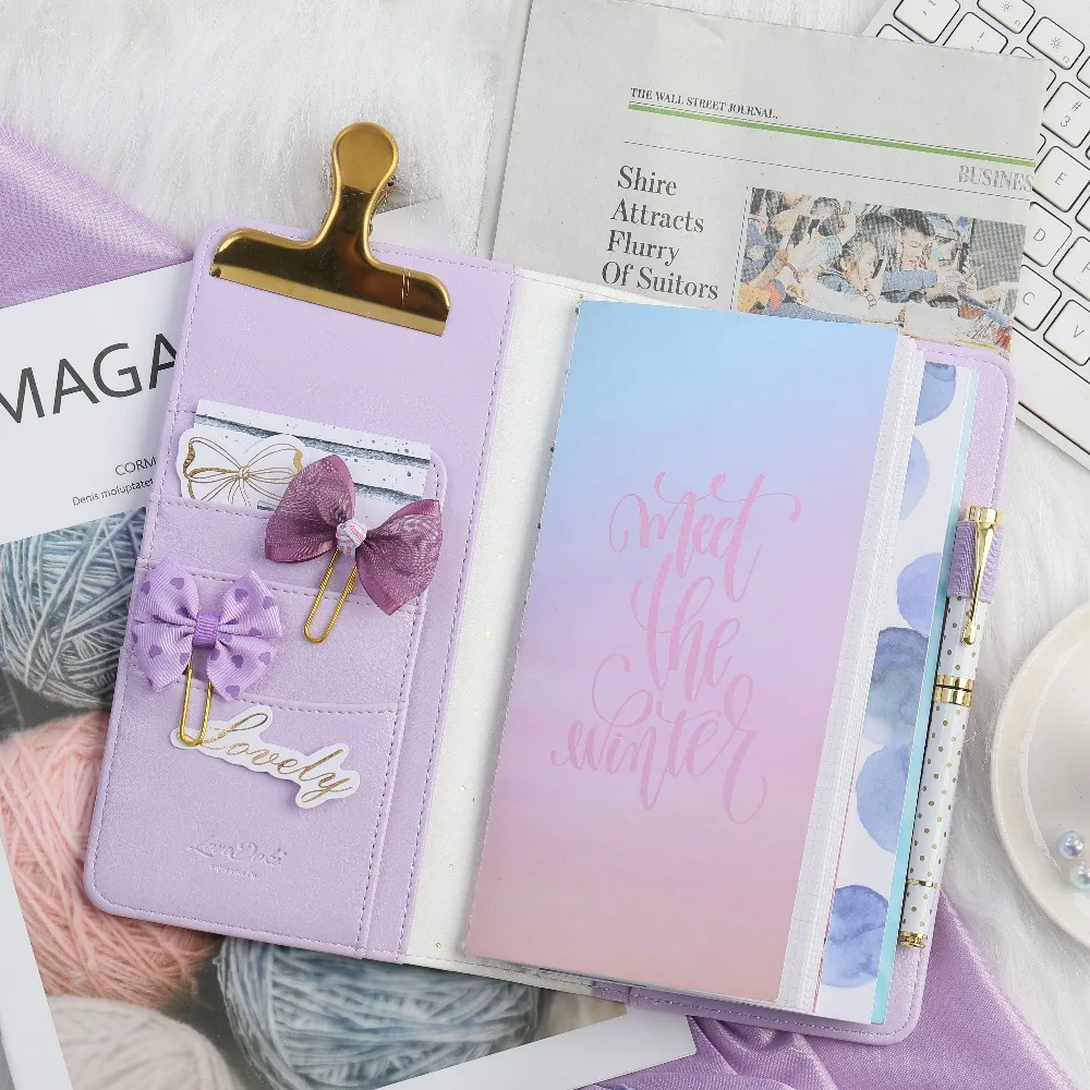 Ноутбук Yiwi Dokibook Lovedoki из фиолетовой кожи дорожный дневник винтажный