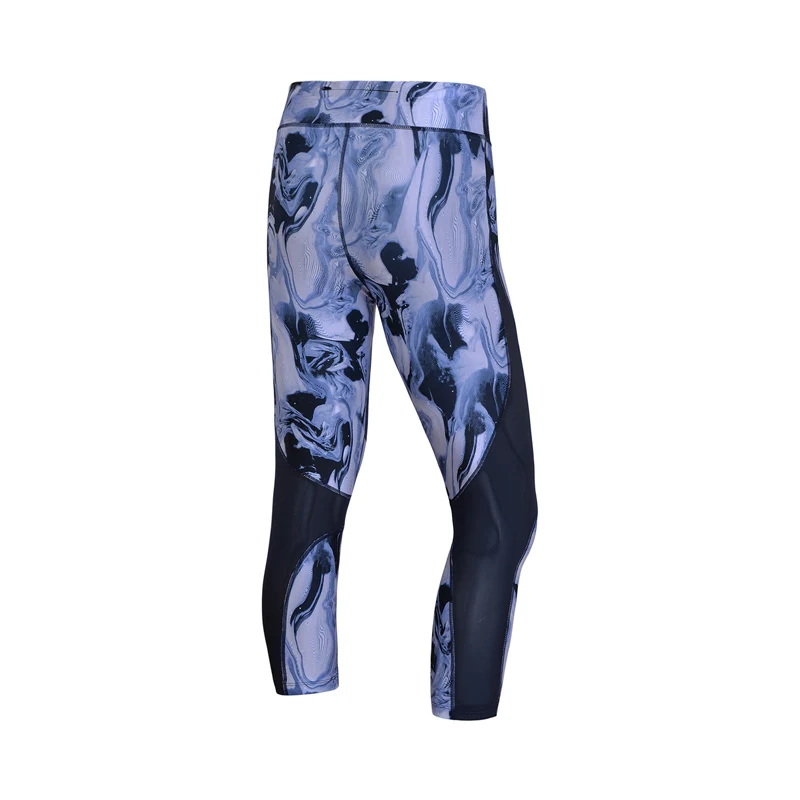 Li-Ning производительность женщин PRO-Jogger 3/4 слой шорты плотно подходят дышащая печать подкладка спортивные брюки AUQN028 WKY171