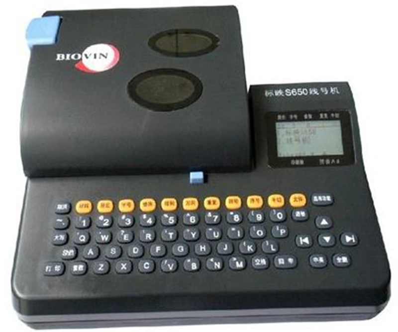 ПВХ трубки принтер электронная надпись машина кабель ID маркер S-650E | Инструменты