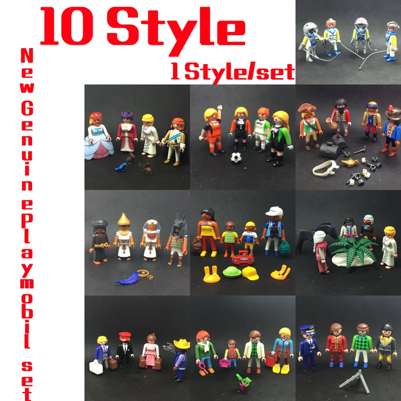 10 стилей 7 5 см Playmobil Детская пони ферма и лошадь нарисованная коляска взять с