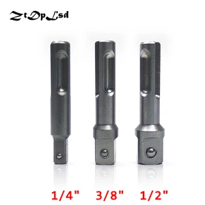 Переходник для сверл ZtDpLsd Sds Plus 14 дюйма, 38 дюйма, 12 дюйма, адаптер для сверл из хромованадиевой стали