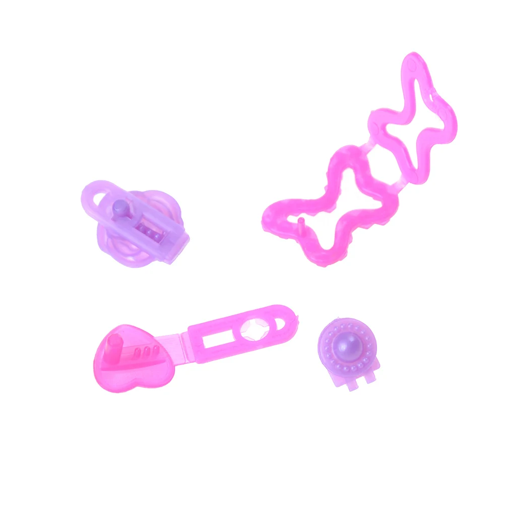 Мини-аксессуары для волос куклы подарки заколки 4 шт. кукольные головные уборы |