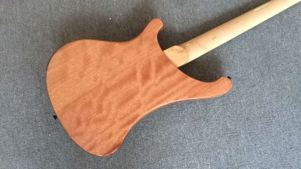 Новинка 2019 фабрика гитар 4 струны Rickenback 4003 fireglo бас натуральный рикен стерео два