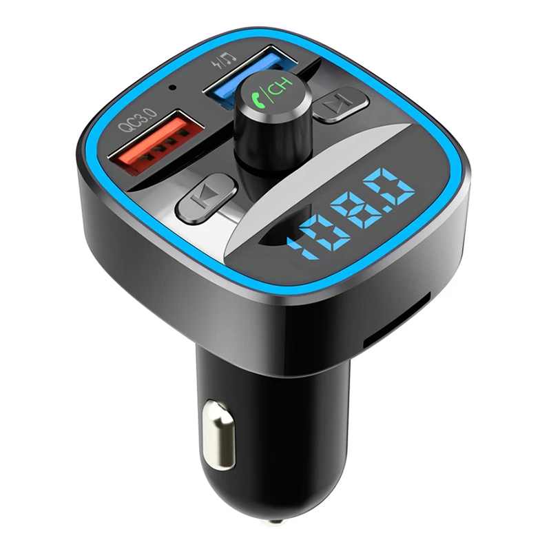 CDEN Автомобильный MP3-плеер QC3.0 автомобильное зарядное устройство Bluetooth 5,0 fm-передатчик U диск/TF карта без потерь музыка hands-free вызов