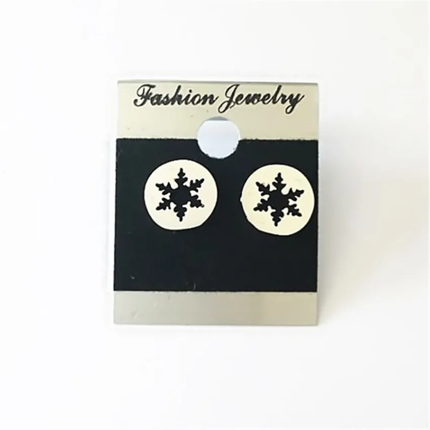 10 пар/лот 2017 Лидер продаж серебро Цвет изысканный Снежинка Серьги гвоздики