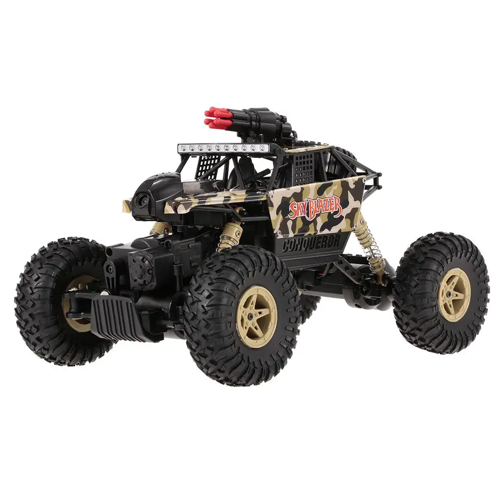 WLTOYS 18428-A 1/18 2 4 ГГц полноприводный Радиоуправляемый машина с ракетной установкой