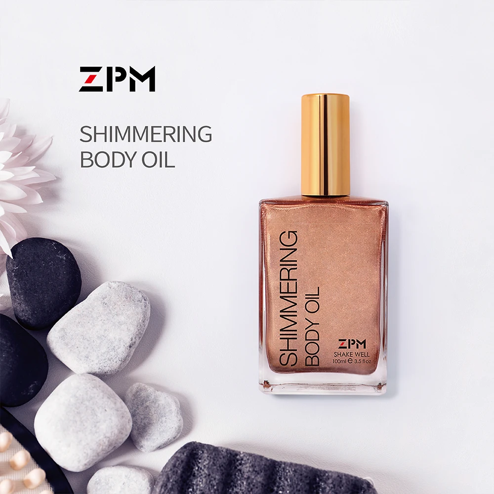 ZPM Luxe универсальное увлажняющее масло для тела с бронзовым лосьон загара