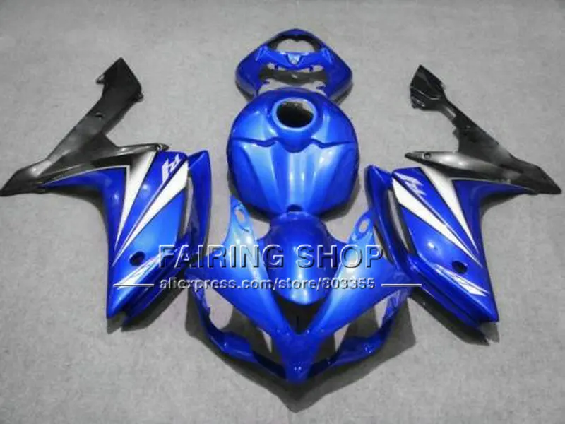 Полный комплект синих обтекателей для мотоциклов YAMAHA YZFR1 2007 2008 Кузов YZF R1 YZF1000 1000 07