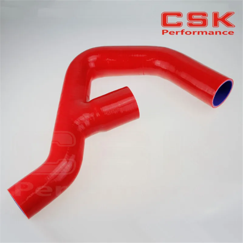 Турбо силиконовый интеркулер шланг для VW GOLF MK5 MKV GTI 2 0 FSi T 06 09 красный|intercooler hose|silicone