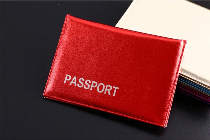 Элегантный чехол для паспорта Smoot золотой девушек и женщин usia pasaporte funda|colorful passport