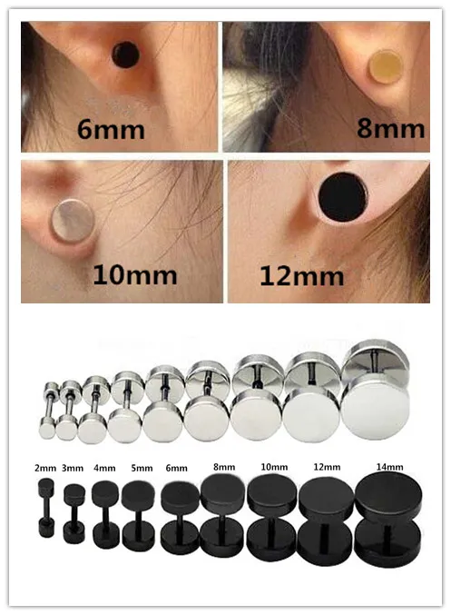 Серьги-гвоздики в стиле унисекс гипоаллергенные ювелирные украшения из