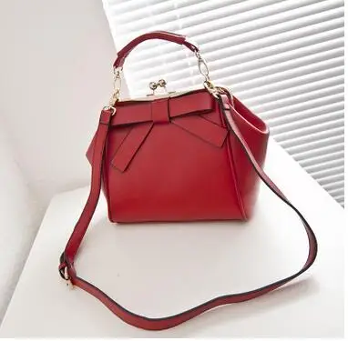 Женская сумка Bolsa feminina, пляжные женские кожаные сумочки, сумка на плечо, дизайнерская сумка через плечо, женская сумочка - Цвет: Красный