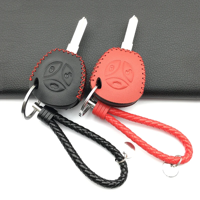 Складной чехол из 100% натуральной кожи для автомобильных ключей Lada Sedan Largus Kalina Granta