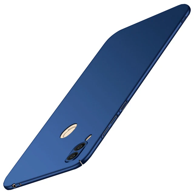 Синий Полный корпус покрытие чехол для телефона для huawei Honor 8S 8A Pro 8C 8X8 Pro Honor 8 8X ультра тонкий матовый Жесткий PC задний Чехол - Цвет: Синий