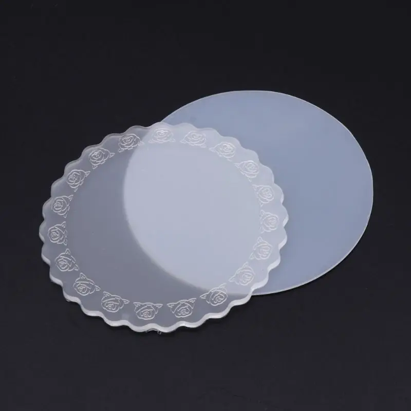 Круглые силиконовые прокладки лоток с открытой рамкой пустая рамка инструмент