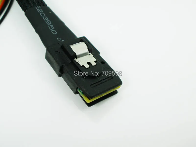 100 см MINI SAS 4i SFF-8087 36 P к SAS 29Pin Sff 8482 с кабелем питания для сервера Лучшие горячий продукт