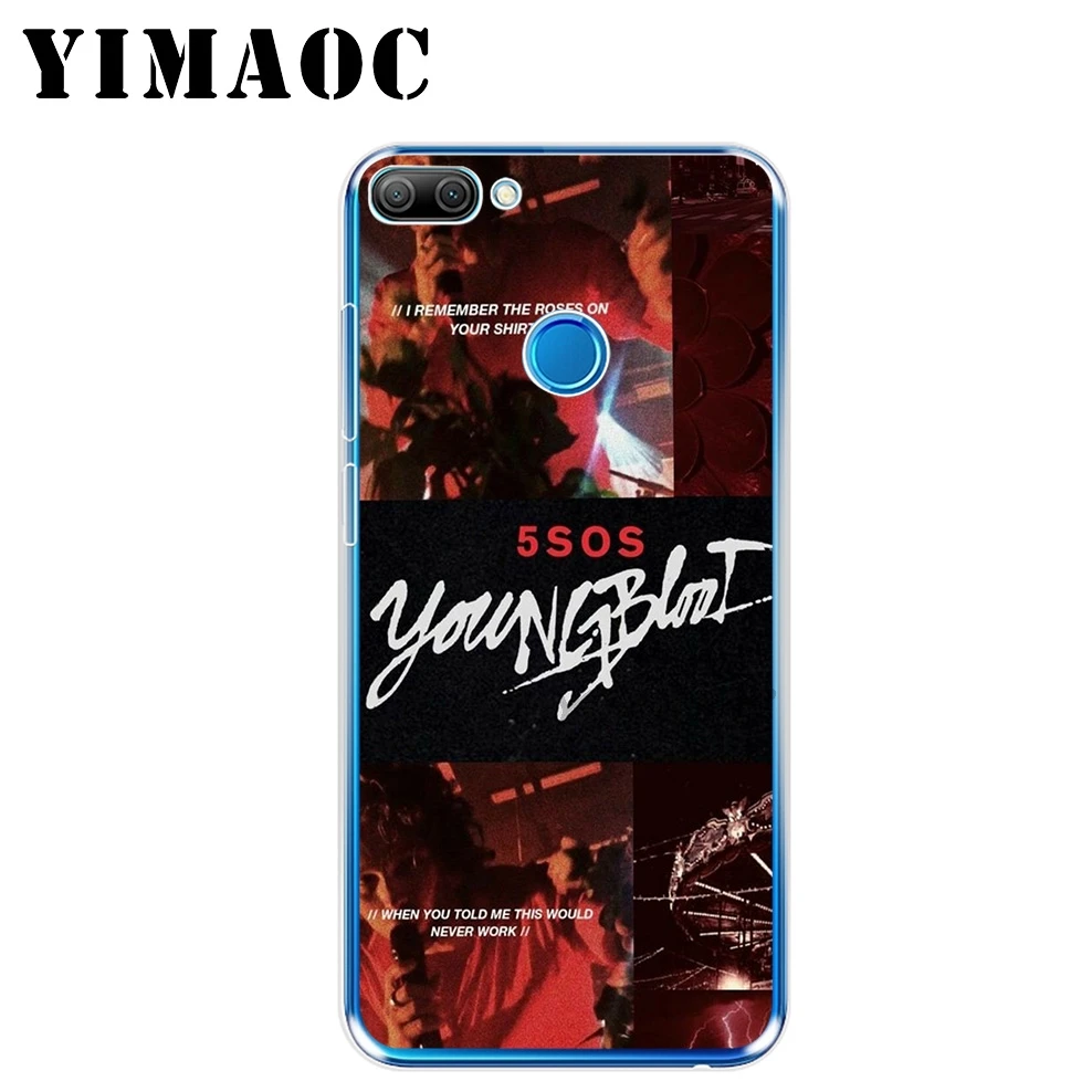5 Seconds Of Summer 5SOS мягкий чехол для huawei Коврики 30 20 P30 P20 P10 P9 P8 2015 2016 2017 P Smart Lite рro |