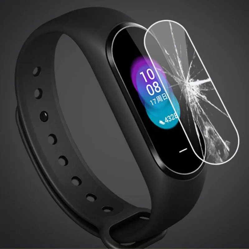 Прозрачная защитная пленка из закаленного стекла для Xiaomi Hey+ NFC band Hey Plus Smartband браслет Защитная крышка для экрана