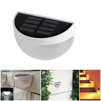 XIAOMI 6 LED White/Warm White Light Sensor Light Waterproof Solar Powered Lamp Wall Mount Lamp Night Light for Garden Gutter