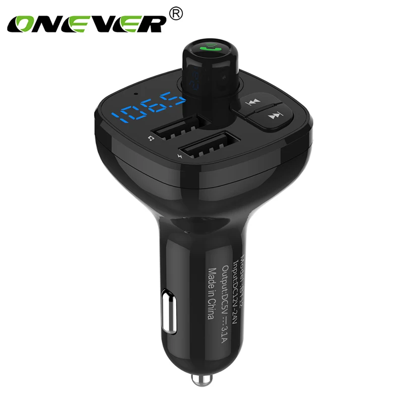 Автомобильный FM трансмиттер Onever Bluetooth 3 1 А|FM-трансмиттеры| |