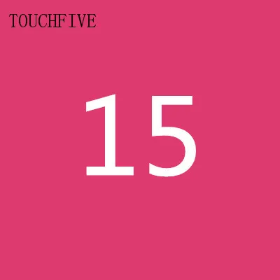 15 1 шт. TouchFive на выбор, 168 цветов, маркеры для эскизов, маркеры на спиртовой основе, набор цветных маркеров, товары для рукоделия, ручка для школы - Цвет: 15