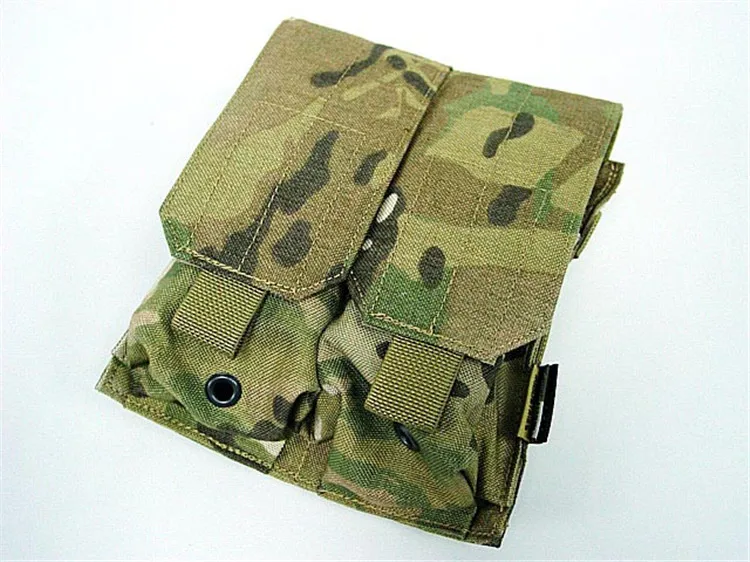 Открытый тактический M4 M16 5,56 мм MOLLE PALS двойной стек винтовки журнал маг откидной мешок страйкбол Пейнтбол Стрельба Molle патроны сумка