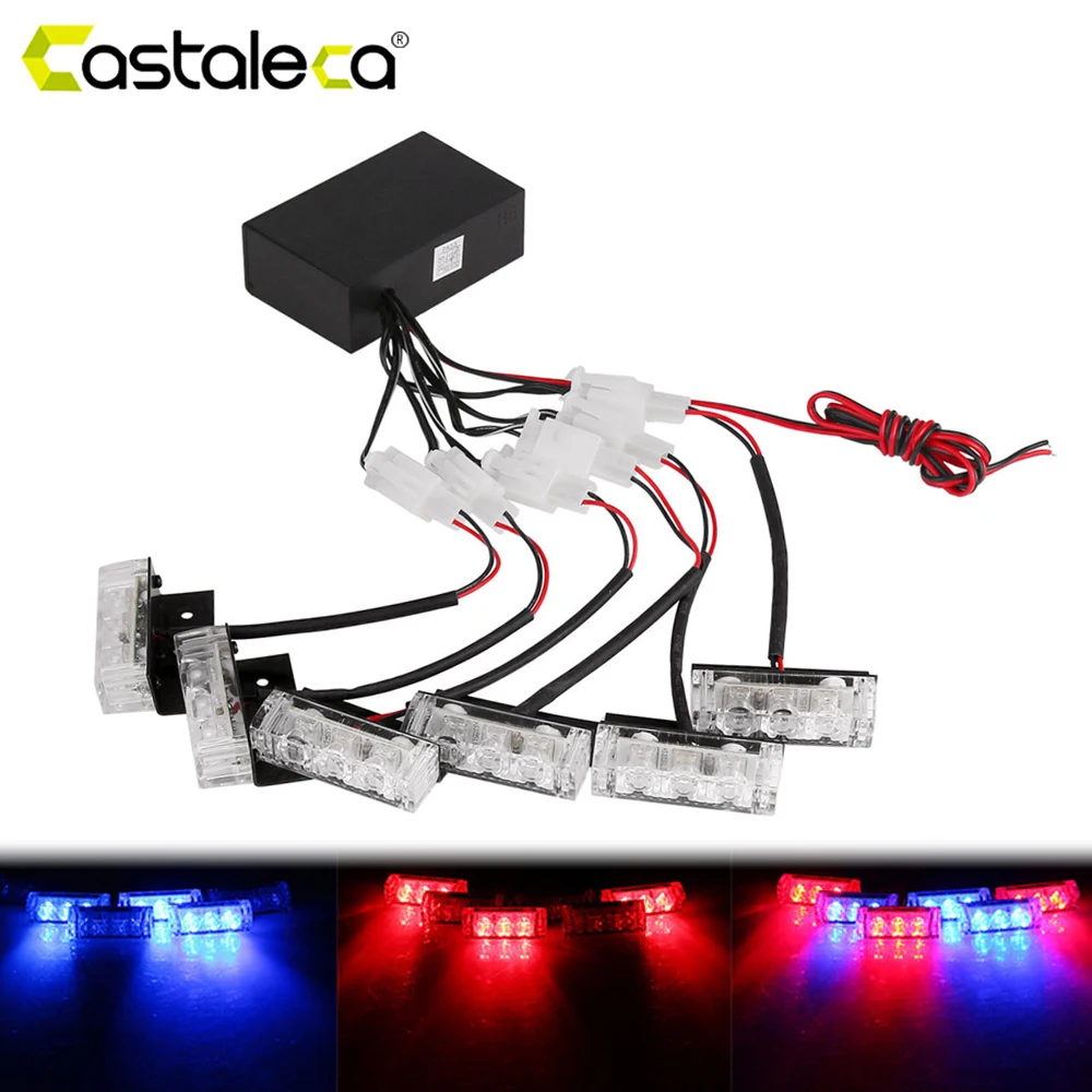 Castaleca автомобиль грузовик Гриль светодиодный стробоскопических вспышек Bowens